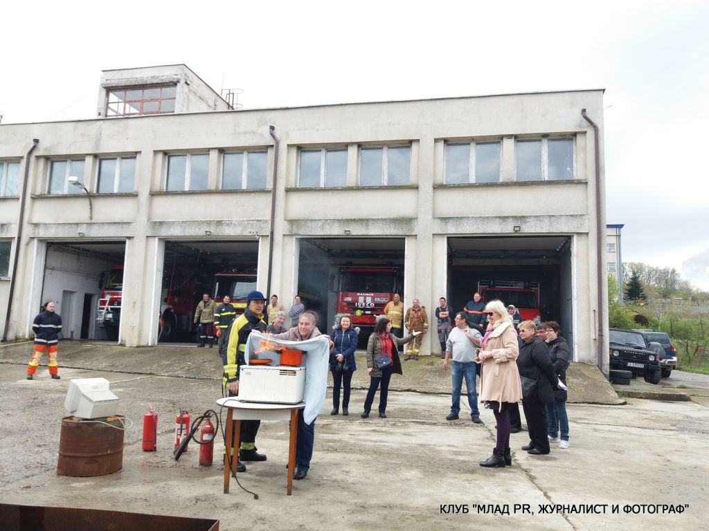 Провеждане на практическо занятие, съвместно с РСПБЗН - град Царево 3