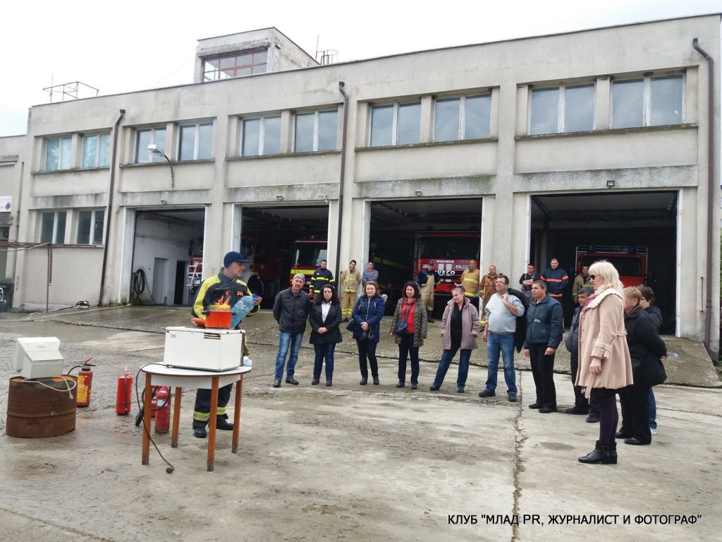 Провеждане на практическо занятие, съвместно с РСПБЗН - град Царево 4