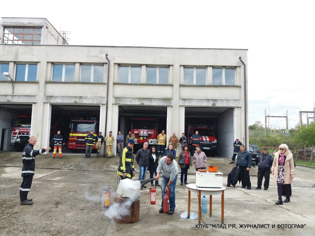 Провеждане на практическо занятие, съвместно с РСПБЗН - град Царево 5